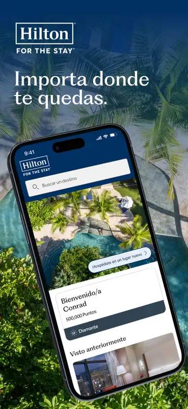 Hilton Honors: Reserve Hoteles screenshot 1 of 8