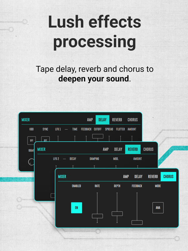 DRC - Polyphonic Synthesizer Screenshot