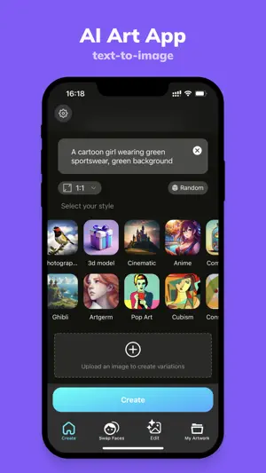 ArtGo - AI Image Generator screenshot 1