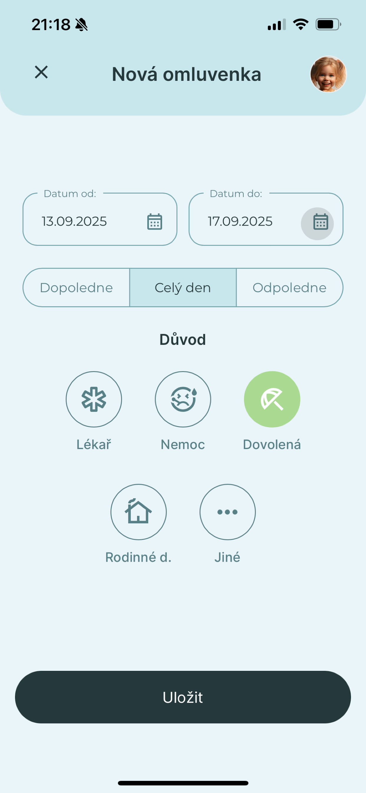 Moje iSophi – Rodič