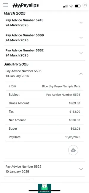 Access MyPay screenshot 1