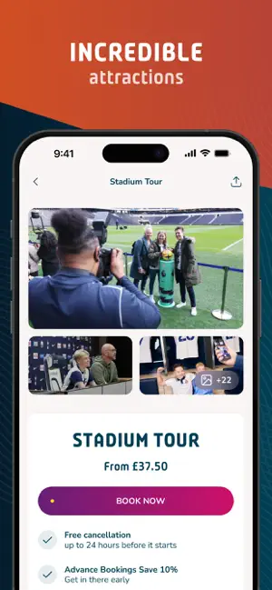 Tottenham Hotspur Stadium iPhone screenshot 6