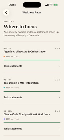 Certo - Claude Exam Prep Screenshot 4 of 6