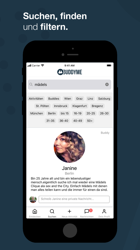 #4. BuddyMe - Find more friends (iOS) 由: Thomas Buchsteiner