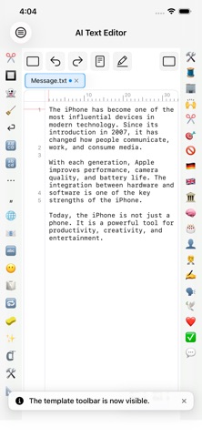 AI Text Editor Screenshot 6 of 10