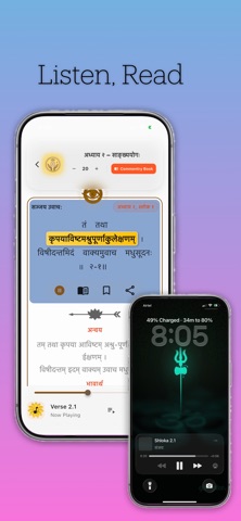 Bhagavad Gita - Search within iPhone screenshot
