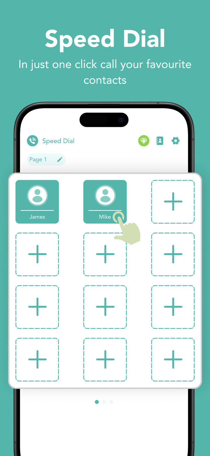 Speed Dial : Contacts Dialer screenshot 1