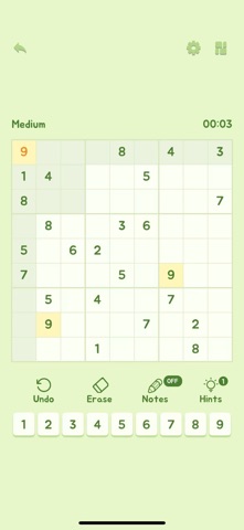 Brain Storm:Sudoku Challenge screenshot