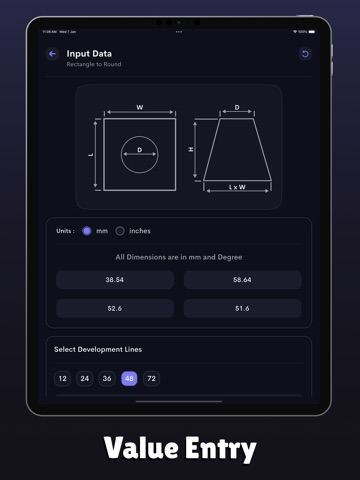 Transitions Layouts iPad screenshot