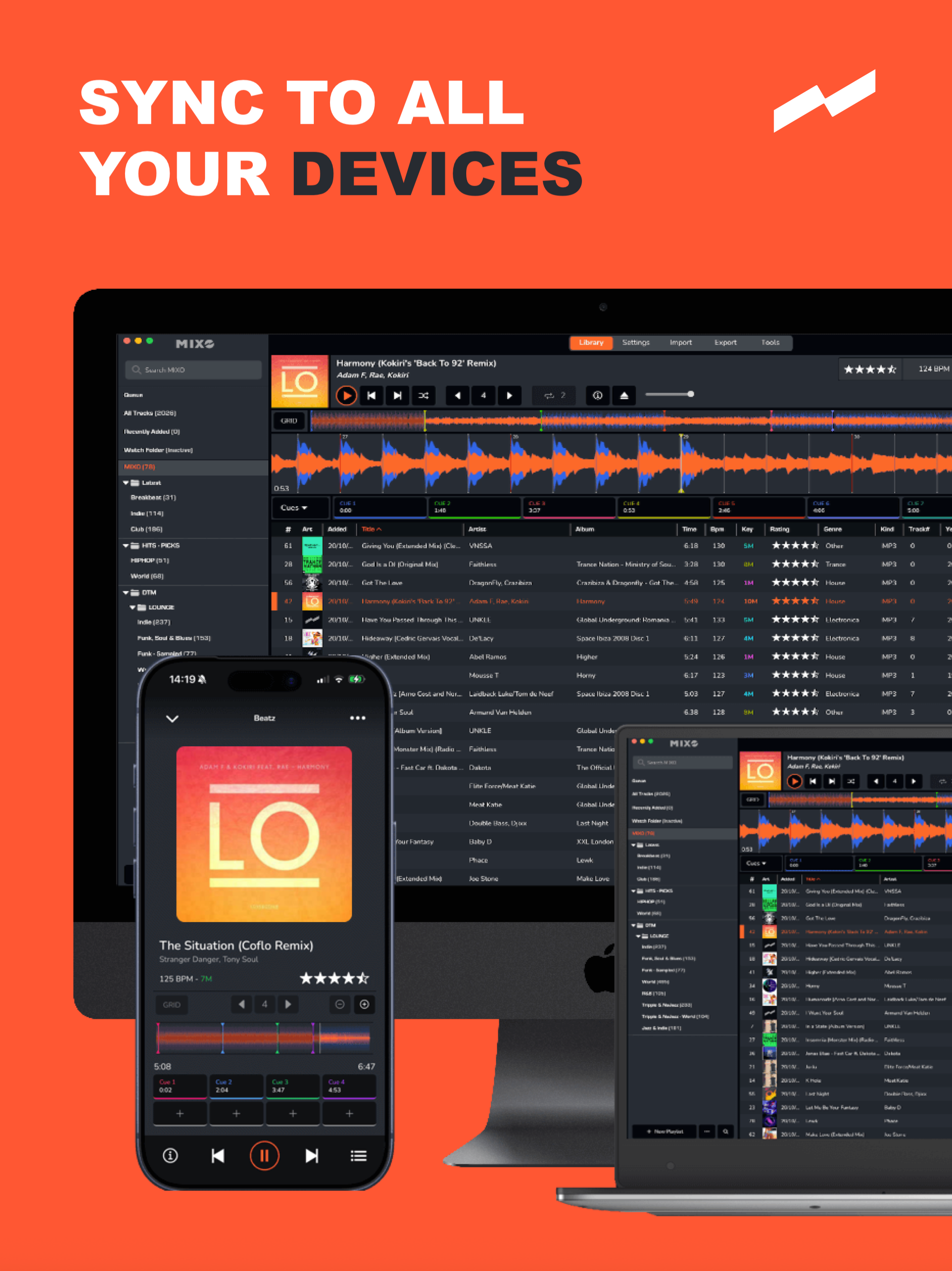 MIXO - The Cloud DJ Library