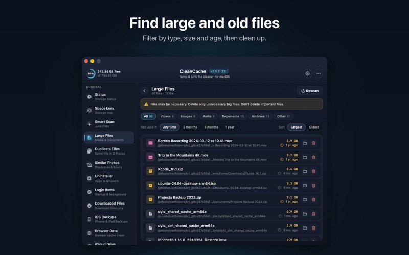 CleanCache screenshot 4