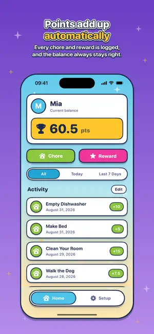 ChoreDaffo: Kids Chore Tracker screenshot 2