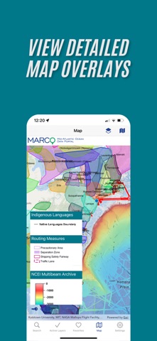 MARCO Ocean Data screenshot
