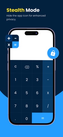 Calculator Vault - Lock Photo screenshot