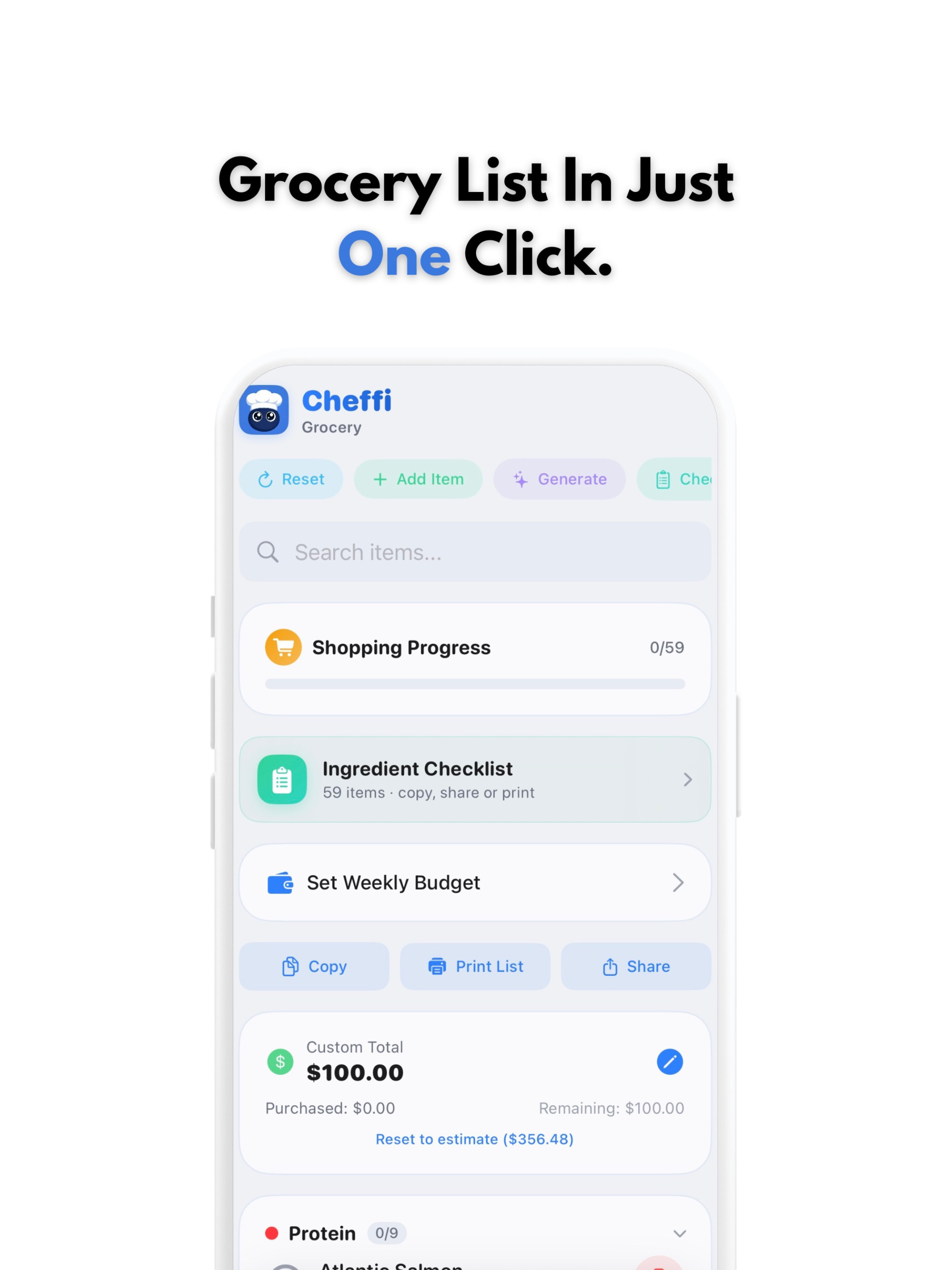 Cheffi - Meal Plan Assistant screenshot 11