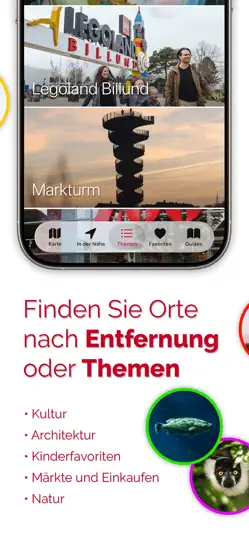 Screenshot von Denmark Visually, Reiseführer auf dem iPhone 2