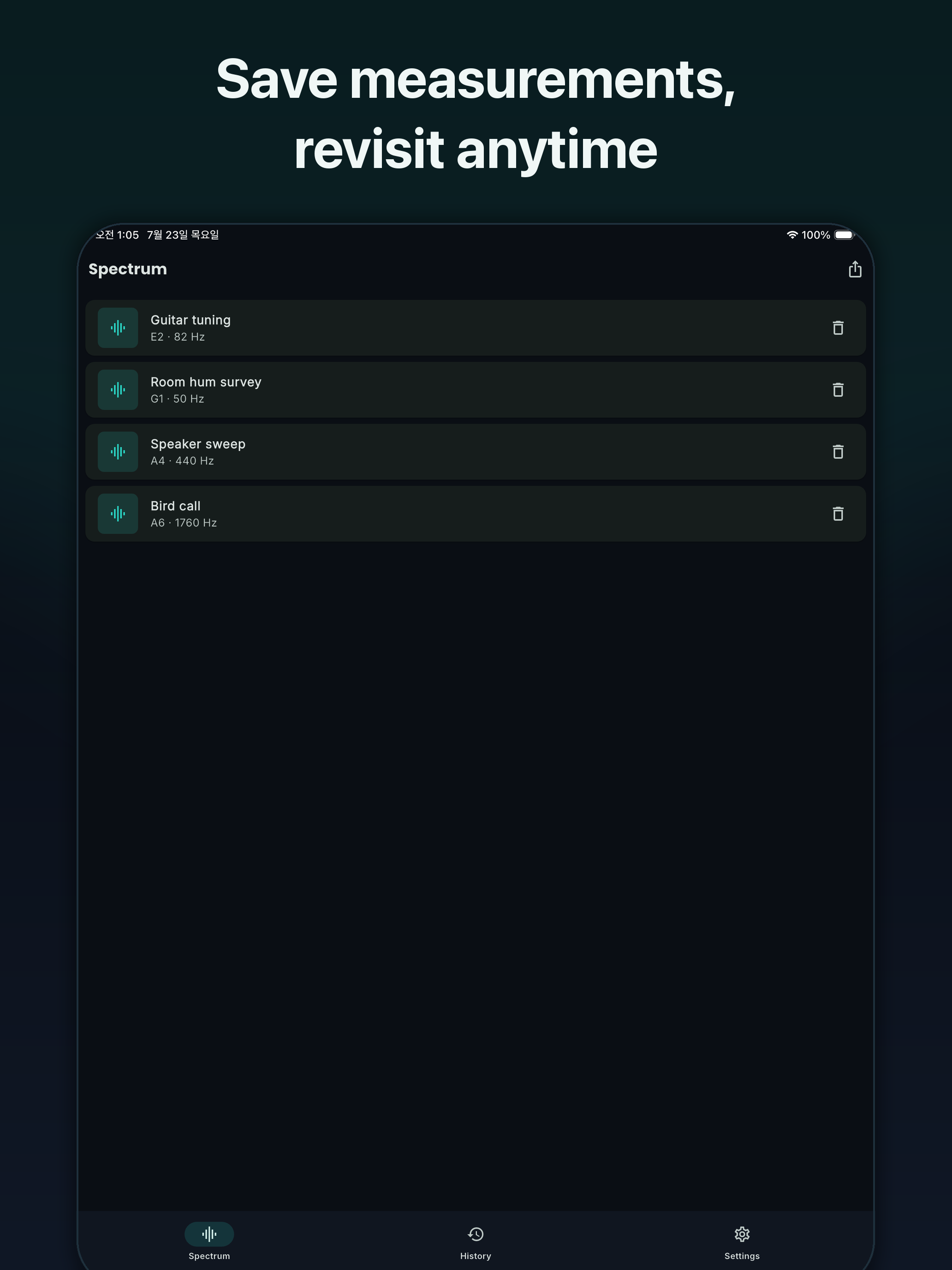 Spectrum: Audio Analyzer screenshot 10