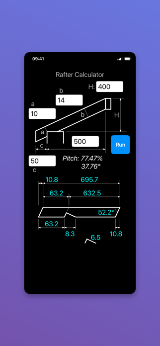 Rafter Calculator Easy Screenshot 4 of 4