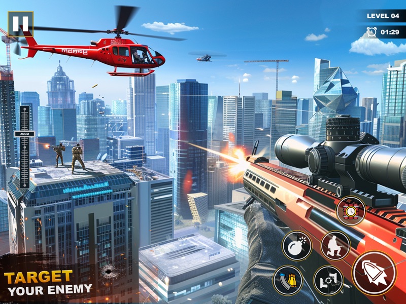 Policía francotirador tirador screenshot 5