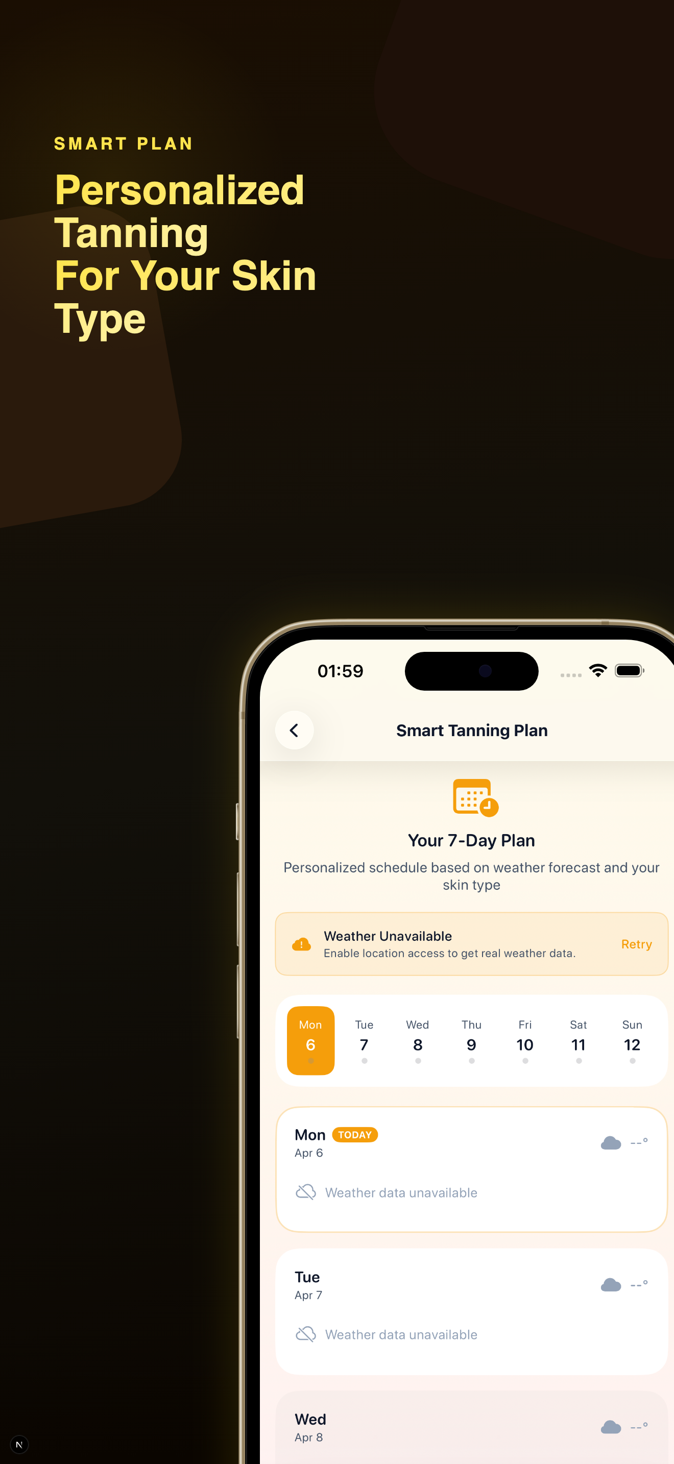 Tan Tracker: UV Index & Timer screenshot 2