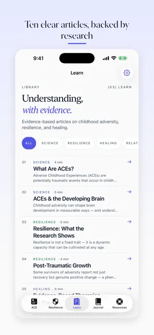 ACE Score Test & Resilience screenshot 4