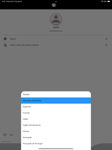 LogNet TV iPad screenshot