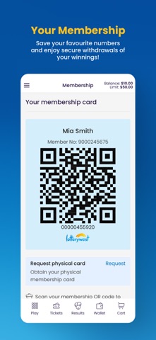 Lotterywest iPhone screenshot 6