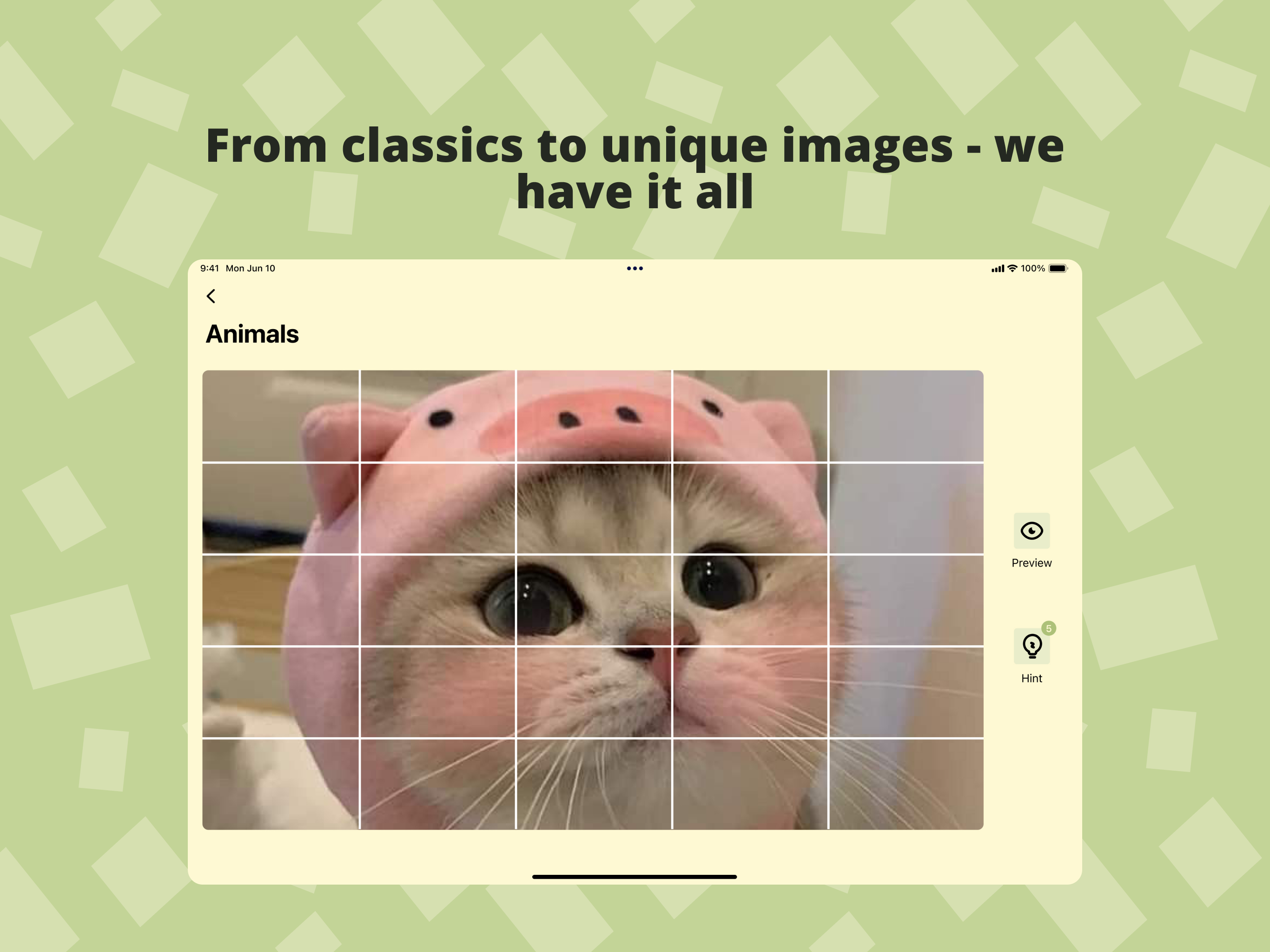Puzzle mania. Online puzzle