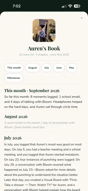 Bloom Autism Support screenshot 2