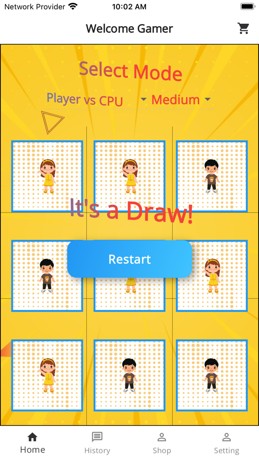 #7. Tic Tac Toe : Fun Board Game (iOS) By: DERITCH TECHNOLOGIES LLP