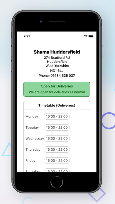 Shama Huddersfield Screenshot