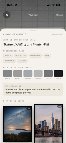MyFrame iPhone screenshot