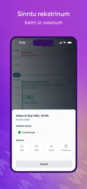 Sinna for staff screenshot 2