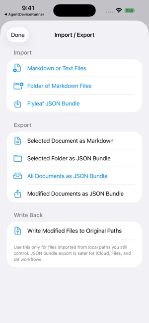 Flyleaf Notes screenshot 3