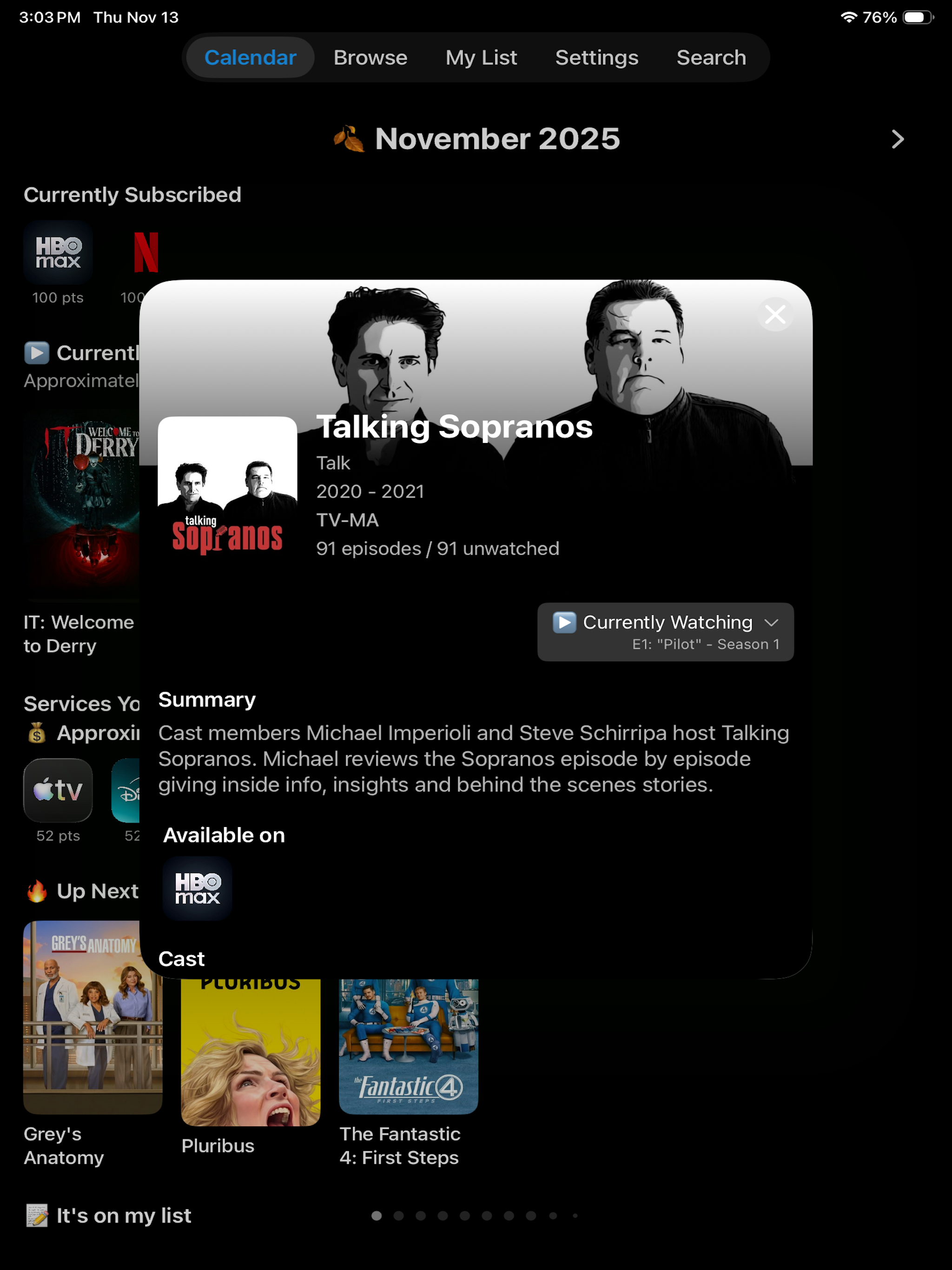 Switchlist - Smart Watchlist screenshot 7