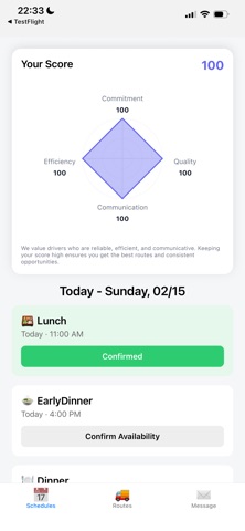 FoodieEarthDriverApp screenshot