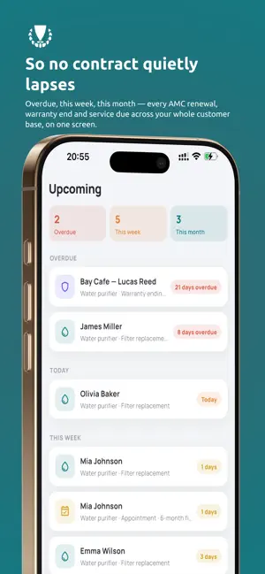 Duevo: AMC & Warranty Tracker screenshot 1