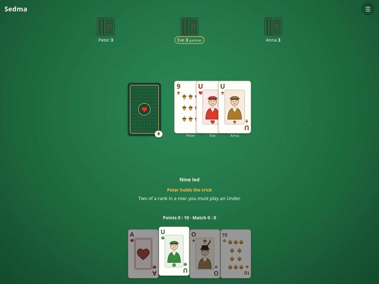 Screenshot 7 of Sedma: Cards with Partners