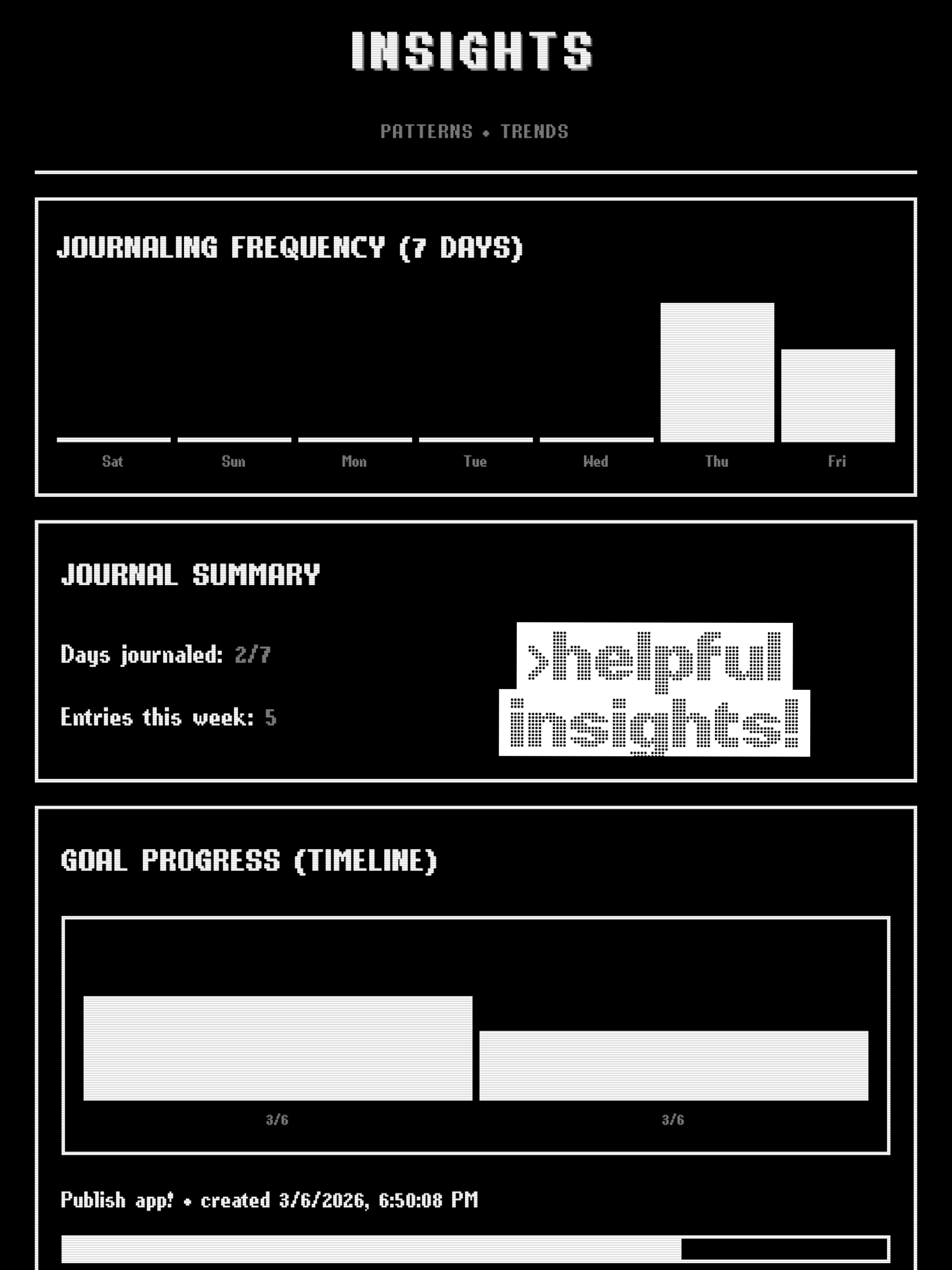 Terminal Journal