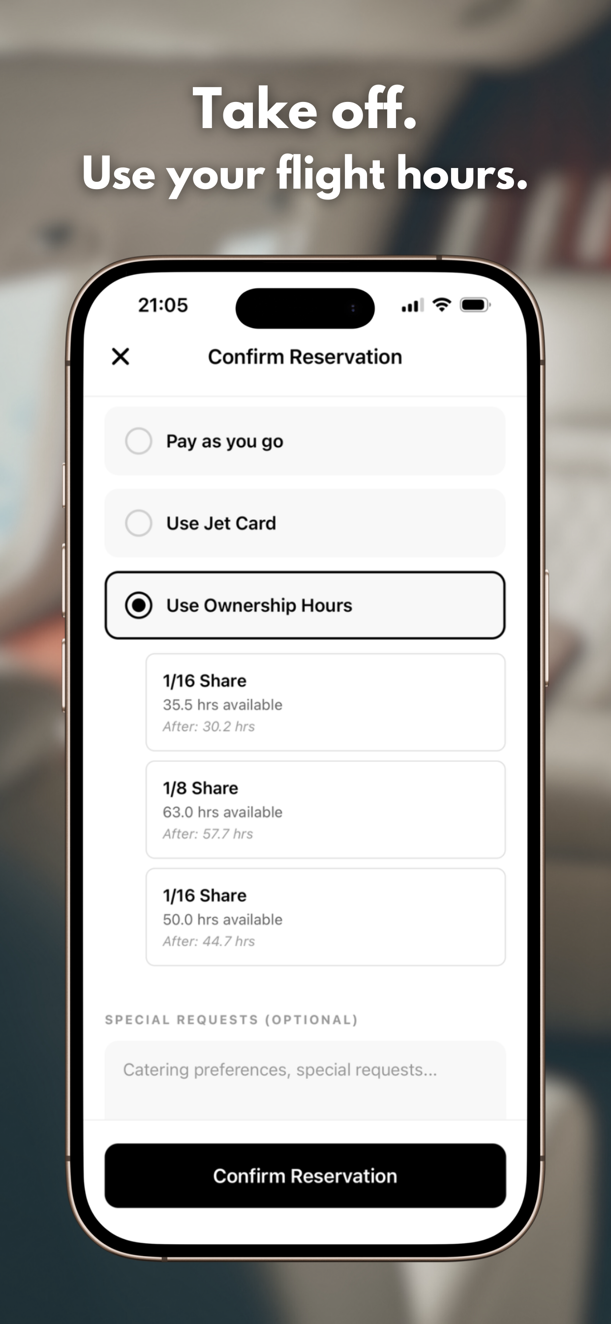 ReserveJets screenshot 8