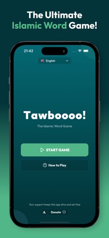 Tawboooo! - Islamic Word Game screenshot