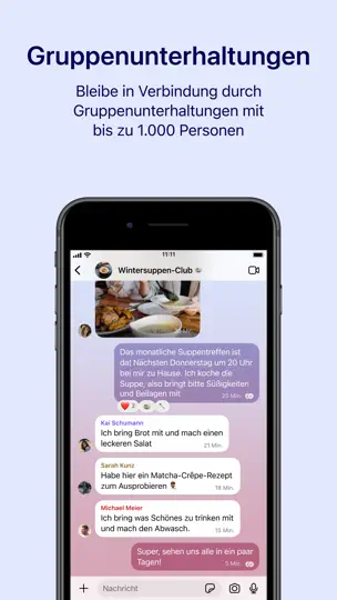 Screenshot von Signal – Sicherer Messenger auf dem iPhone 6