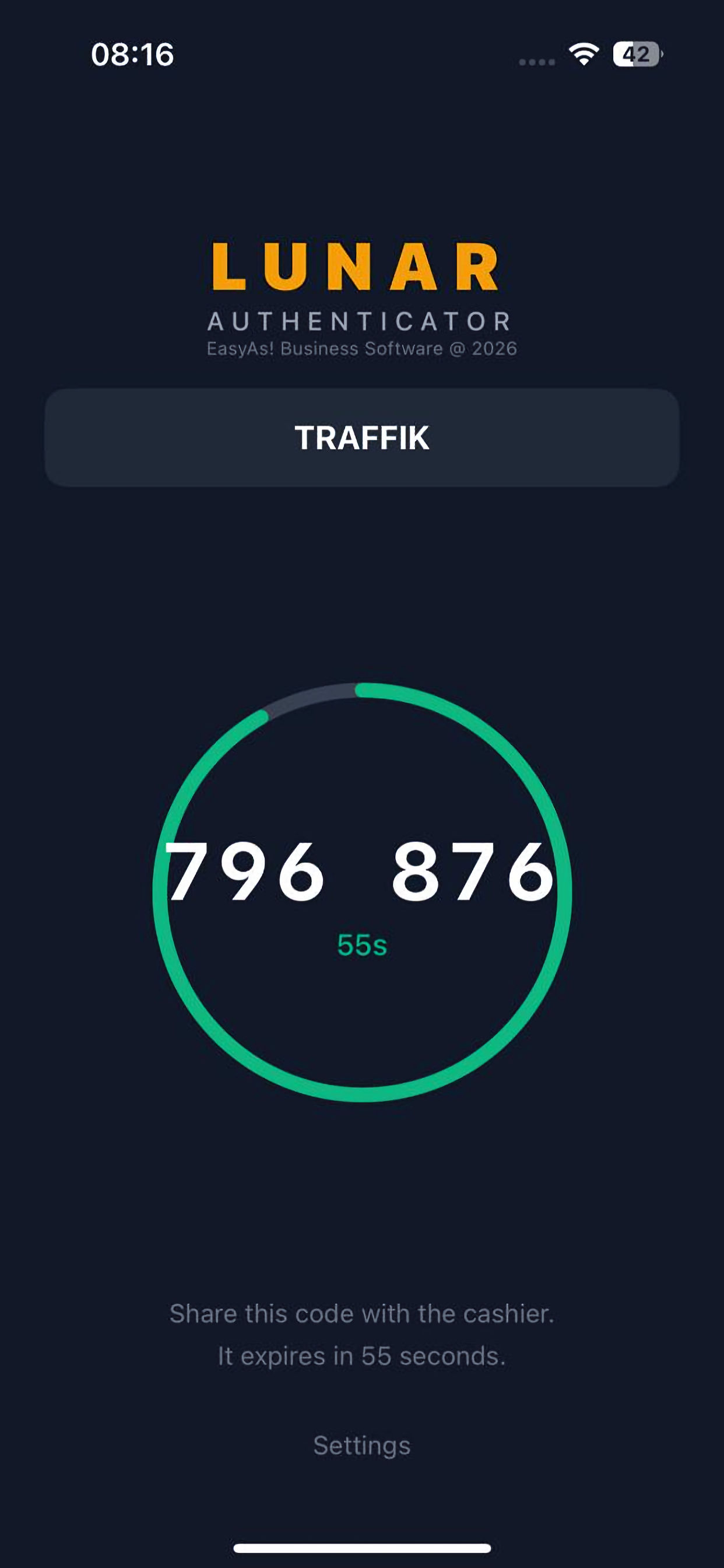 LunarAuthenticator