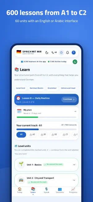 Sprich mit mir: Learn German screenshot 4