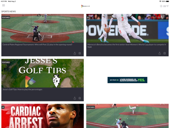 NewsCenter1 iPad screenshot 5 - News app