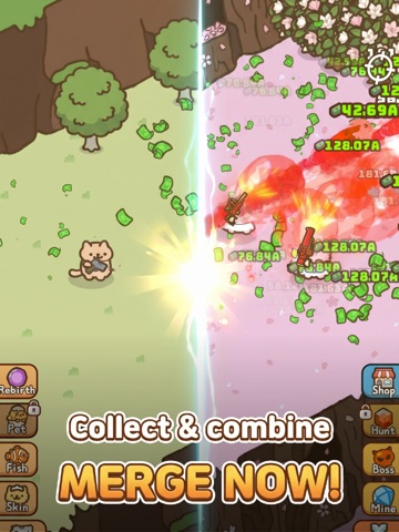 Idle Cat Gunner: Shooter RPG