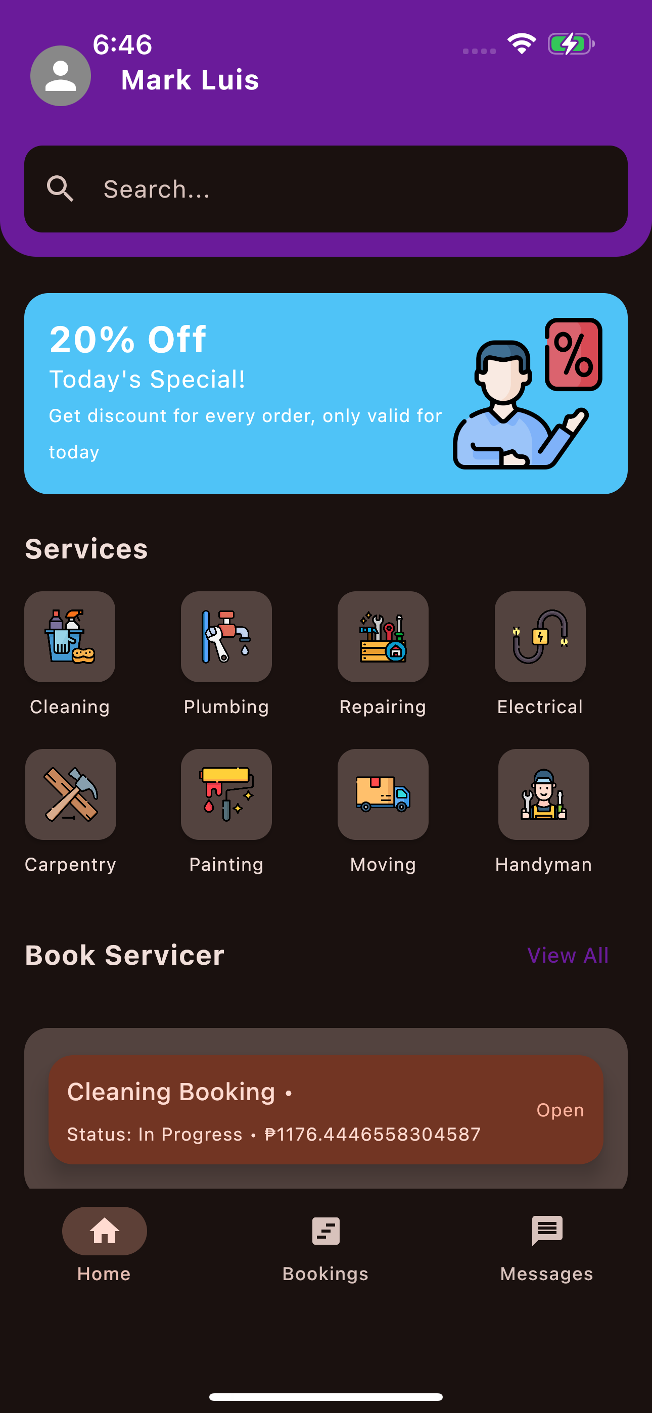 Clean It Mobile App