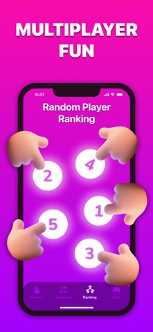 Finger Chooser - Party Games iPhone screenshot