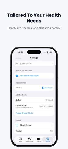 Medrix Medication Tracker Screenshot 10 of 10