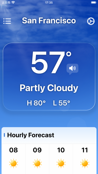 Weather for Seniors Screenshot